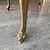 Baroque Vintage Baroque Italian Marble and Brass Table, 1960s For Sale - Image 3 of 13