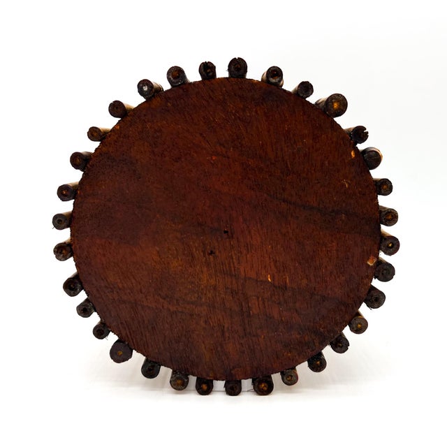 Vintage Bamboo Planter / Cachepot in the Style of Gabriella Crespi - Bohemian, Hollywood Regency, Organic Modern For Sale In Houston - Image 6 of 10