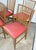 Vintage Chairs in Oak and Eco-Leather, 1960s, Set of 4 For Sale - Image 6 of 9