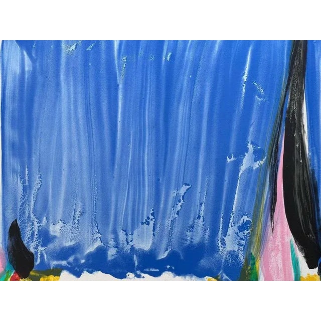 1990s Olivier Debre, Loire Landscape Sign, 1992, Lithograph For Sale - Image 5 of 8