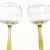 Art Nouveau Wine Glasses, Poland, 1890s, Set of 2 For Sale - Image 10 of 12