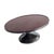 1950s Silver Plate Cake Stand With Faux Wood Formica Surface For Sale In Miami - Image 6 of 13