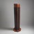 An octagonal Art Deco period display pedestal column from France circa 1930. Hardwood featuring eight raised, vertically...
