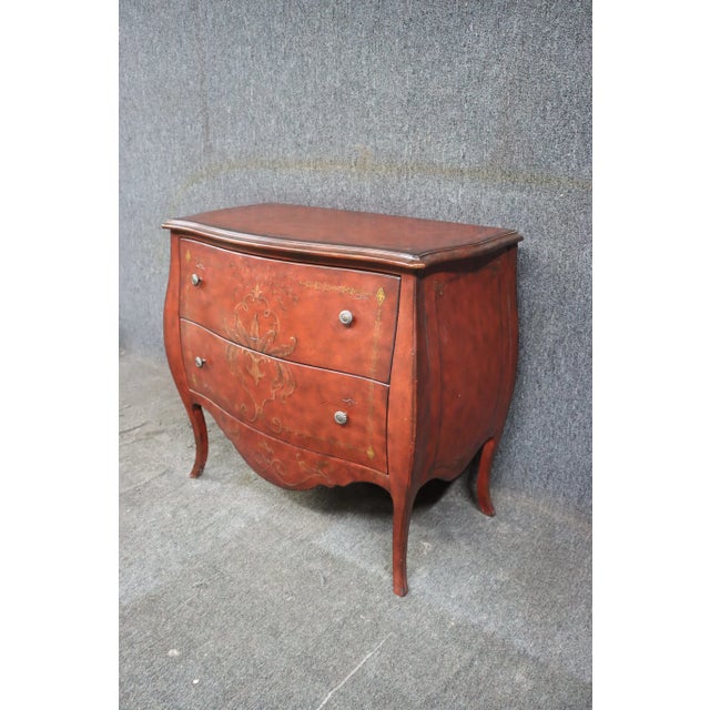 Paint Decorated Bombay Commode Chairish