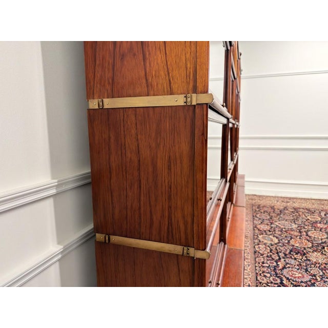 English Bookcase from Globe Wernicke, Set of 4 For Sale - Image 5 of 18
