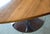 1990s 1990s Attributed Calligaris Walnut and Chrome Tulip Table For Sale - Image 5 of 11