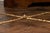 Pair of Midcentury Gilt Bronze Glass Tops Console Tables with Faux Bois Motifs For Sale - Image 11 of 12