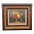 Oil Painting Red Apple, Grapes, & Pear Framed Art Still Life Signed J. Remstedt For Sale