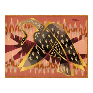 Mid Century Tapestry Jullian- Alias Jupitor For Sale