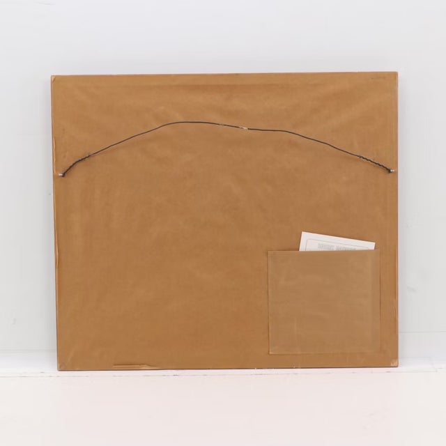 Wood Late 20th Century Robert Bateman "Wood Bison" Lithograph Framed, Signed For Sale - Image 7 of 11