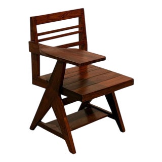 Vintage Armchair by Pierre Jeanneret, 1950s For Sale