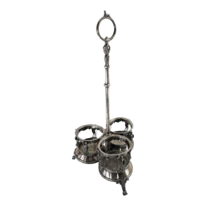 Reed and Barton Aesthetic Egyptian Revival Bottle Holder