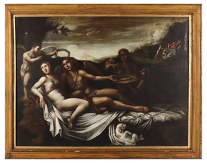 Mythological Scene, 1600s, Oil on Canvas