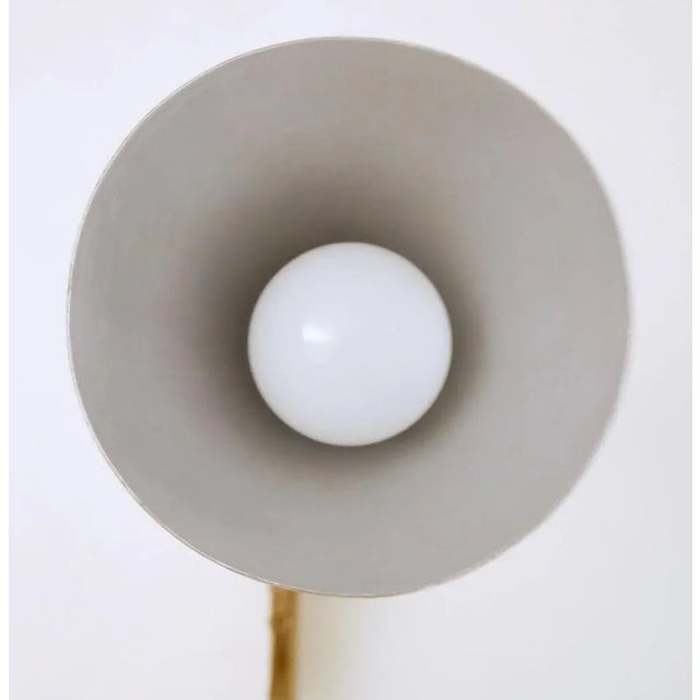 Metal Extendable Scissor Wall Lamp, Italy, 1940s For Sale - Image 7 of 10