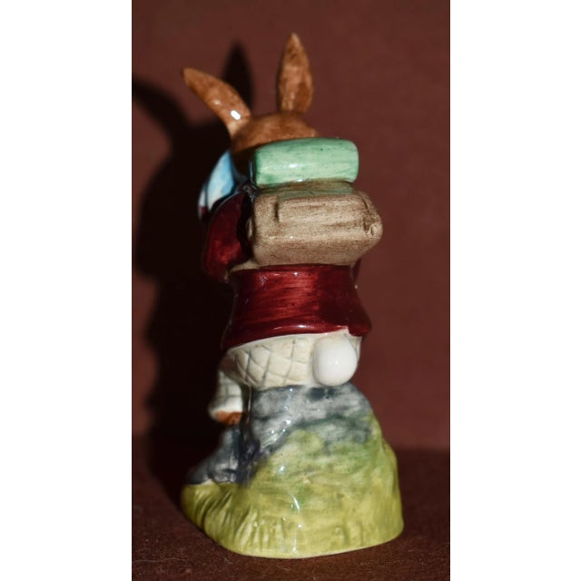 1980s Vintage Royal Doulton " Billie Bunnykins Cooling Off" Figurine For Sale - Image 5 of 13