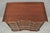 Vintage Chippendale Style Solid Mahogany Block Front Bachelor Chest of Drawers For Sale - Image 4 of 18