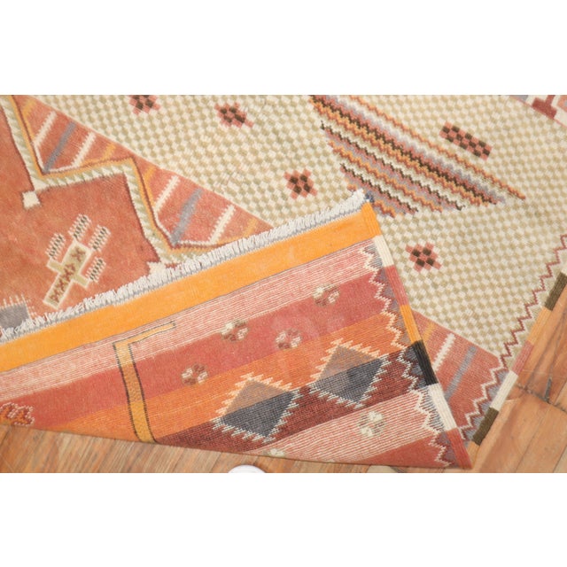 Textile Vintage Oversize Moroccan Rug For Sale - Image 7 of 12