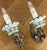 Metal Vintage Wall Sconces, Set of 2 For Sale - Image 7 of 16