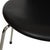 Dining Chairs Upholstered in Black Classic Leather by Arne Jacobsen for Fritz Hansen, Set of 6 For Sale - Image 9 of 13