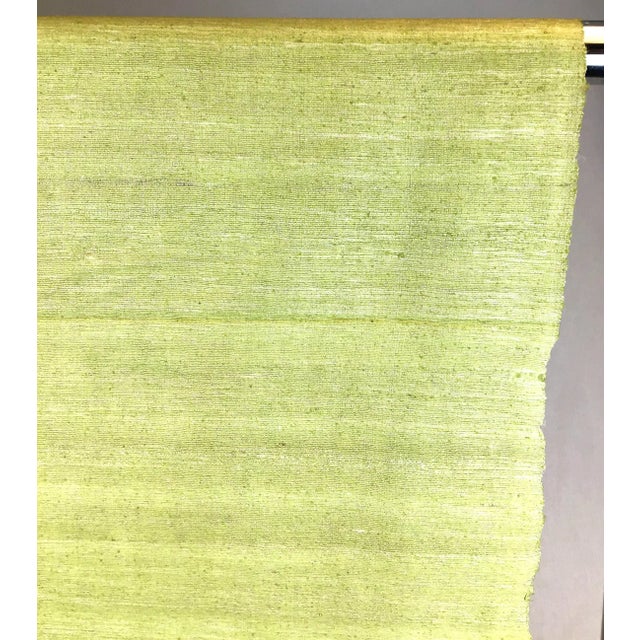 1980s Hand Woven Pure Silk Tussah For Sale - Image 5 of 7