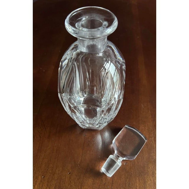 Contemporary Late 20th Century Orrefors Swedish Crystal Decanter For Sale - Image 3 of 4