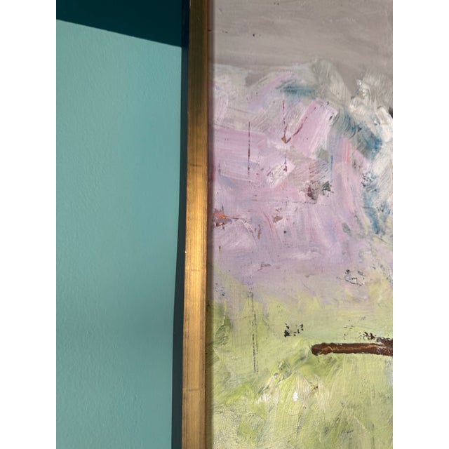 1960s Abstract Mixed-Media Painting For Sale - Image 12 of 13