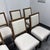 DC Custom by Jose Chavez Leather Dining Chairs, Set of Seven For Sale - Image 11 of 12