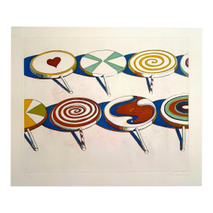 Wayne Thiebaud Offset Lithograph Print Pop Art Museum Poster " Big Suckers " 1971