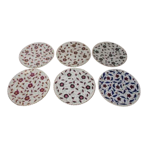 Vienna Chintz Pattern Luncheon Plates- Set of 6