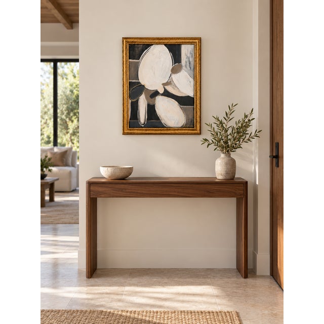 Contemporary Title:Shapes of Stillnes, Framed Modern Painting Framed, by Bryan Boomershine For Sale - Image 3 of 8