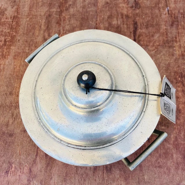 Mid 20th Century Mid 20th Century Mid Century Pewter French Serving Dish For Sale - Image 5 of 10