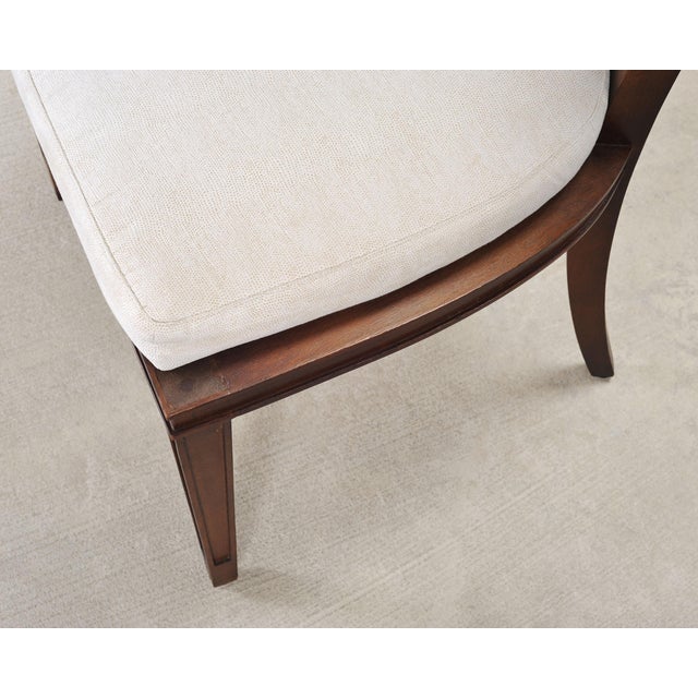 Set of Six Barbara Barry for Baker Spindle Back Dining Chairs For Sale - Image 16 of 18