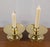Crafted from solid brass with a warm, radiant finish, this vintage Baldwin chamberstick taper candle holder brings...