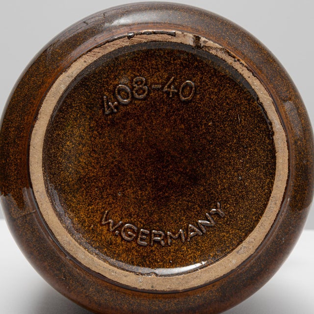 20th Century German 'W. Germany' Ceramic Vase For Sale - Image 9 of 18