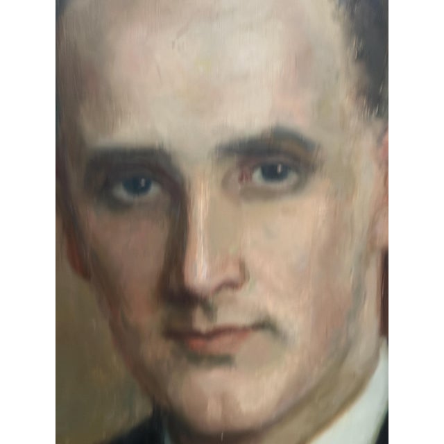 Carl Magnus Lindqvist, Portrait, 1960s, Oil on Panel, Framed For Sale - Image 6 of 18