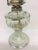 Metal Vintage "An Qing" Glass Hurricane Oil Lamp For Sale - Image 7 of 10