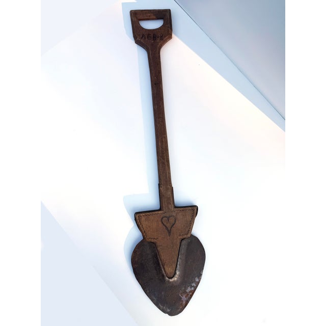 Late 19th Century Nautical Folk Art Whale Flensing Iron / Spade – Nantucket, Massachusetts, Dated 1888 For Sale - Image 5 of 12