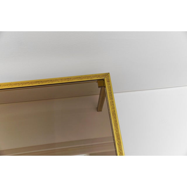 Brass and Smoked Glass Coffee Tables with Ornaments, 1970s, Set of 2 For Sale - Image 13 of 16