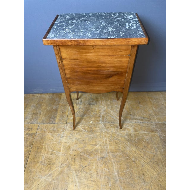 Louis XV Cherrywood Side Table with Drawers For Sale - Image 4 of 8