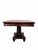 American Antique American Empire Revival Figured Walnut Pedestal Game Table For Sale - Image 3 of 9