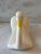 Mid 20th Century Vintage Ceramic Swan Towel Holder For Sale - Image 5 of 9