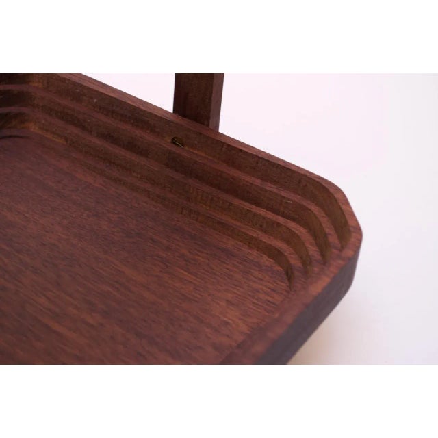 Vintage De Bastiani Collapsible Wooden Basket For Sale - Image 9 of 13