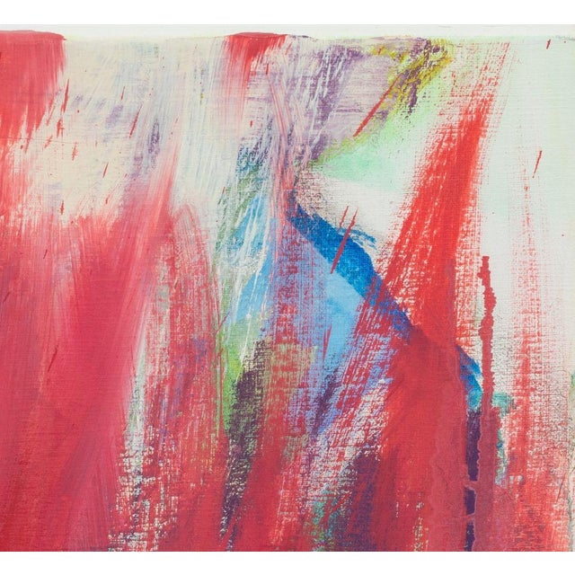 Contemporary Robert O'Meara Abstract Composition Oil on Canvas For Sale - Image 3 of 5