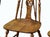 Brown Set of 3 Antique Colonial Revival Windsor Chairs With Pierced Splat, Circa 1900 For Sale - Image 8 of 8