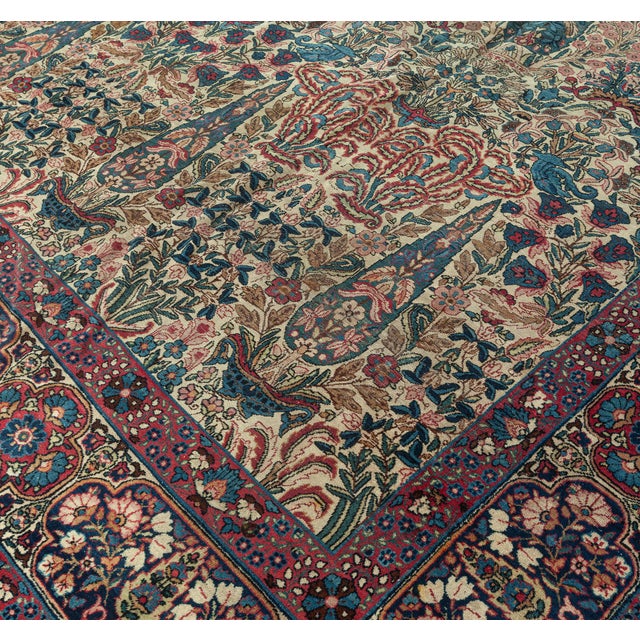 Kerman rugs (also known as Kirman rugs) are a perfect choice for all seeking truly high-end Persian carpets. This antique...