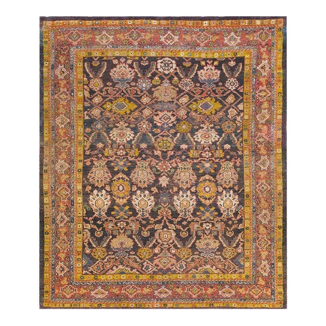 Late 19th Century Persian Malayer Carpet ( 6'2" x 7' - 188 x 213 cm ) For Sale