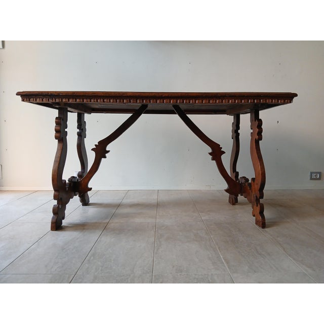 Antique Refectory Table, 1700s For Sale - Image 5 of 15