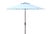 2020s Ortega 9 Ft Crank Umbrella, Baby Blue For Sale - Image 5 of 5