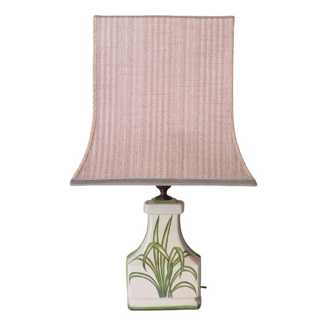 Large Ceramic Table Lamp, France, 1970s For Sale