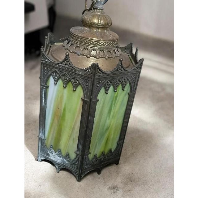 California Lighthouse Gothic Revival Hanging Lamp For Sale - Image 10 of 12